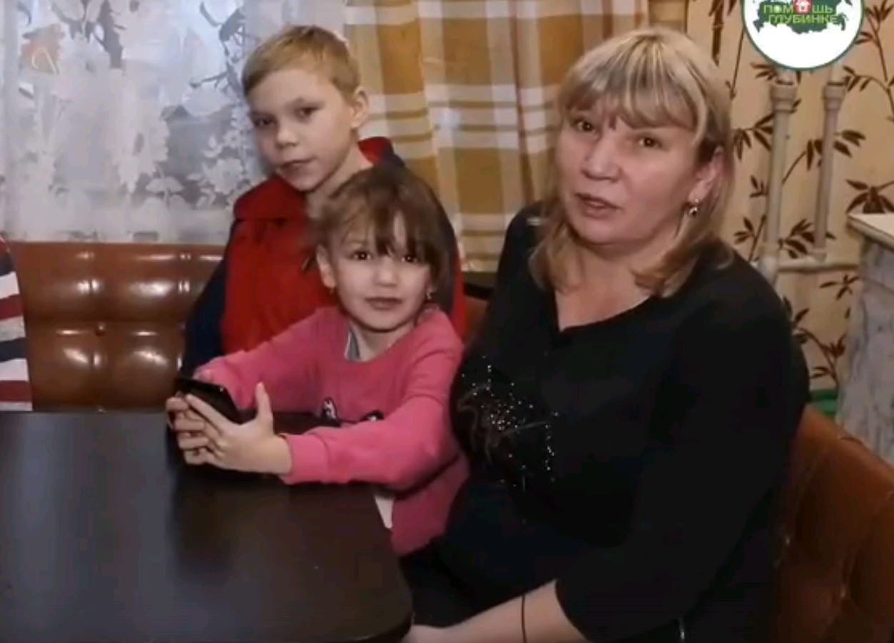 Помогли многодетной семье из Нижегородской области.